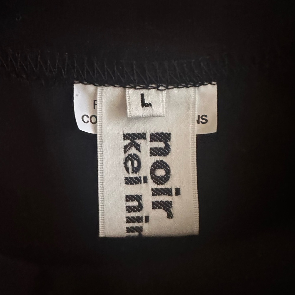 NOIR KEI NINOMIYA tulle-detailing T-shirt - Picture 6 of 8